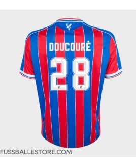 Günstige Crystal Palace Cheick Doucoure #28 Heimtrikot 2025-26 Kurzarm